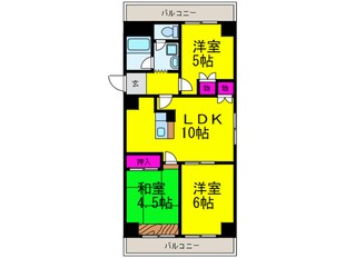 アベリアの物件間取画像